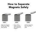 10 Pieces Neodymium Magnet 9X2Mm Magnet Neodymium 9X2Mm High-Strength Magnet, Flat Round, Size 9*2mm, High Suction Power, 9*2mm Magnet, Equipment for DIY Work, Sticks Firmly, Durable.. 