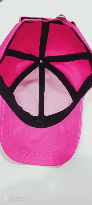Quality%20light%20pink%20colour%20full%20plain%20ajestable%20cap%20-%20Image%202