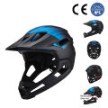 Detachable Full Face Bicycle Helmet for Adults Breathable Chin Guard Bike Helmet Shield Road MTB Safety Cycling Equipments. 