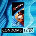 KS Condom Choice pack Ribbed (12s), or Ribbed (20s) | Intense Heightened Pleasure For Her with Power Ribs, Make Her Go Wild. 