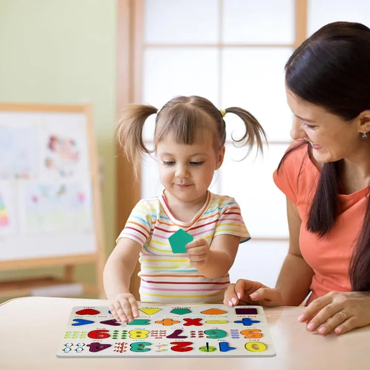 Wood%20puzzles%20for%20Toddlers,%20Learning%20Puzzles%20Toys%20for%20Preschool%20Year%20Old%20Birthday%20S%20Numbers%20Board%20-%20Image%204