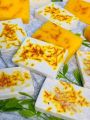 Saffron Goat Milk Handmade Soap Bar. 