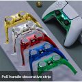 Camouflage Controller Joystick Handle Decorative Strip Accessories for PS5 Gamepad Handle Decoration Strip Gamepad Shell Cover. 