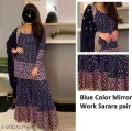 Bridal dress wedding dress suit full work dress Indian dress lehengha garara sawl set semi stitched. 