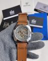Benyar Skeleton BY5121 Leather Strap Fashion Men Mechanical Watch. 