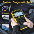 OBD2 Scanner Diagnostic Tool,Auto Check Engine Code Reader with Reset, Enhanced OBDII/EOBD Car Scan Tools. 