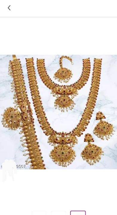 Temple Jewellery Full Set