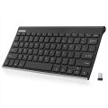 Arteck 2.4G Wireless Keyboard Stainless Steel Ultra Slim Rechargeable - HW086. 