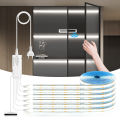 Door Open Turn On Sensor LED Strip COB Under Cabinet Collection cabinet kitchen Stairs Wardrobe Bed Side Closet Lampara Light. 