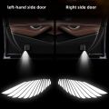2pcs Wireless Led Car Door Lights Welcome Laser Projector Angel Wings Pattern For all car models of car accessories. 