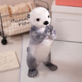 Animals to Thank for Blessing Plush Toys Red Panda Otter Short-Tailed Kangaroo Sea Otter Plush Animals Lifelike Bless Luck . 