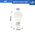 1pc PIR Motion Sensor LED Bulb 6W 9W 12W 15W 18W 20W E27 Radar Sensor Light Lamp Lamparas 110V 220V For Home Stair Pathway. 