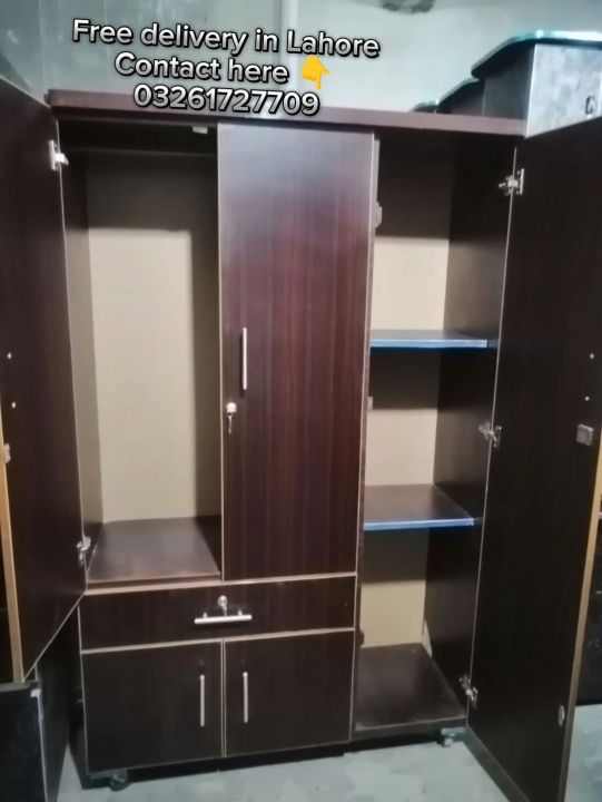 3 door Almari wardrobe cupboard
