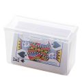 New Transparent Plastic Boxes Playing Cards Container PP Storage Case Packing Poker Game Card Box For Board Games.