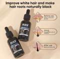 MOIKA Black Hair Essence | Anti-Hair Loss, Growth Booster, Revitalize with Lustrous Black Shine, Professional Hair Care 30ml. 