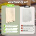 1Pcs Fashion Multi-purposel Hooks Earrings Display Stand Necklace Pendant Earring Jewelry Storage Rack Counter Showcase Props. 