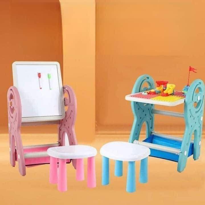 Baby learning table Lego white board