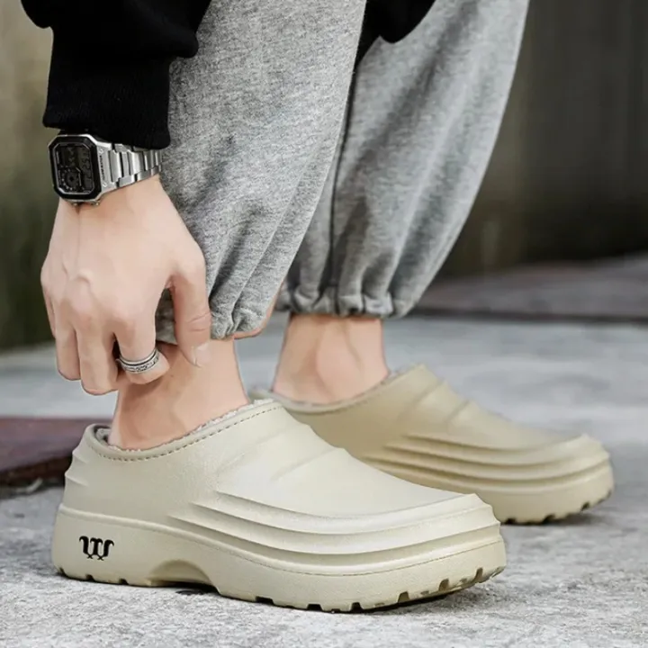Waterproof%20Cotton%20Chef%20Shoes%20For%20Men%20Anti-Slip%20Work%20Footwear%20Warm%20Comfortable%20Kitchen%20Specialized%20Shoes%20With%20EVA%20Outsole%20-%20Image%205