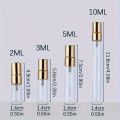 5/20PCS  5ml/10ml Mini Transparent Glass Refillable Spray Bottles for Travel Perfume Moisturizer Party Use Portable Makeup Tools. 