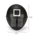 Game Cosplay Mask Full Face Masks Masquerade Accessories Square Circle Triangle Party Masks Korean TV Cosplay Costumes Mask Toys. 
