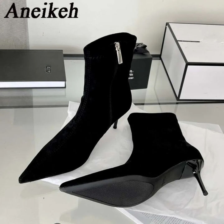 Aneikeh%20Autumn%20Winter%20Pointed%20Toe%20Ankle%20Boots%20Designer%20Vintage%20Thin%20Low%20Heel%20Women%20Shoes%20Short%20Modern%20Botas%20Zapatos%20De%20Mujer%20-%20Image%205