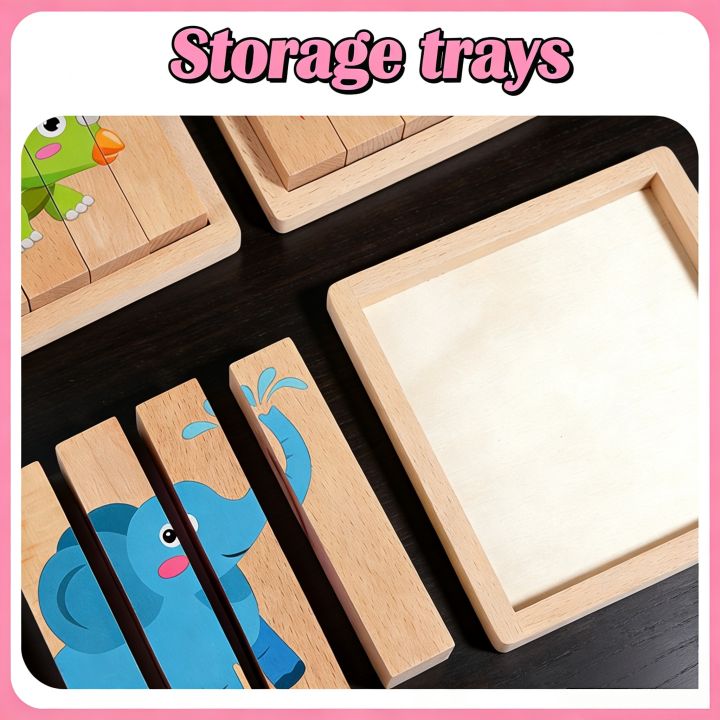 Wooden%20Puzzle%20Toy%20for%20Kids%20Jigsaw%20Forest%20Animal%20Dinosaur%20Traffic%20Educational%20Toddler%20Learning%20Playtime%20Birthday%20%20Boy%20Girl%20-%20Image%206