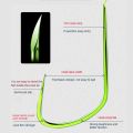 50pcs Competitive Wolf Tooth Fish Hook Triangular Tooth Fish Hook Without Barb SHIN KANTO Crucian Carp Fish Hook. 