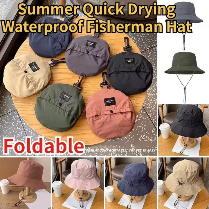 1Pc%20Outdoor%20Foldable%20Quick%20Drying%20Creative%20Fisherman%20Caps%20for%20Unisex%20Summer%20Sun%20Protection%20Panama%20Hats%20Hiking%20Mountaineering%20Hat%20-%20Image%203