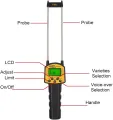 AR991 Digital Grain Moisture Meter Hygrometer Use For Corn Wheat Rice Bean Peanut Grain Measurement Moisture Humidity Tester. 