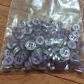 100-piece 4-hole buttons pack. 