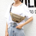 Chest Bag Canvas Waist Bag Women Men's Belt Bag Fashion Bum Bag Travel Purse Bag for Phone Pouch Pocket Hip Bag Waist Pack Male. 