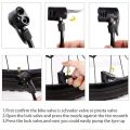 Hand Air Pump With Gauge Standard Size 16",For Cycle,Byke,Car,Toys, Football,Waliboll, Etc. 