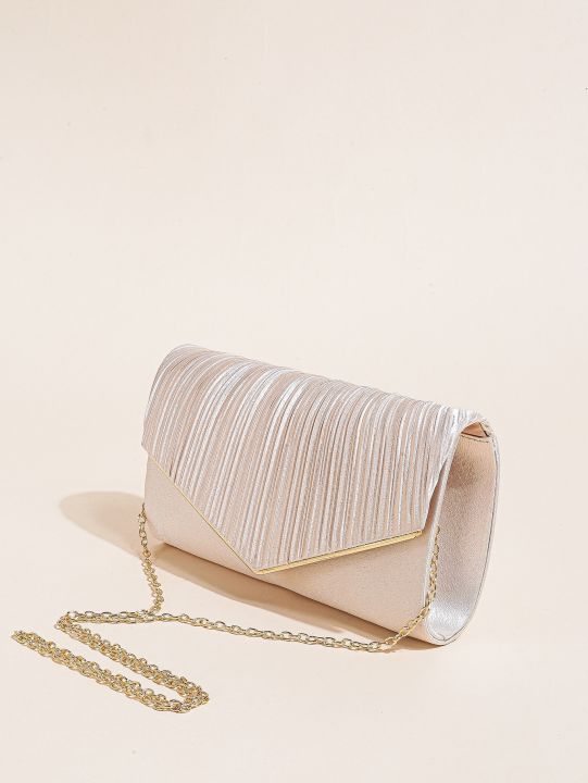 New New Popular trade bow handbag bag wedding bridesmaid pleated bag banquet dress oblique span dinner bag