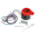 Universal Car Fake Dump Electronic Turbo Blow Off Hooter Valve Analog Sound BOV Electronic Relief Valve Red. 