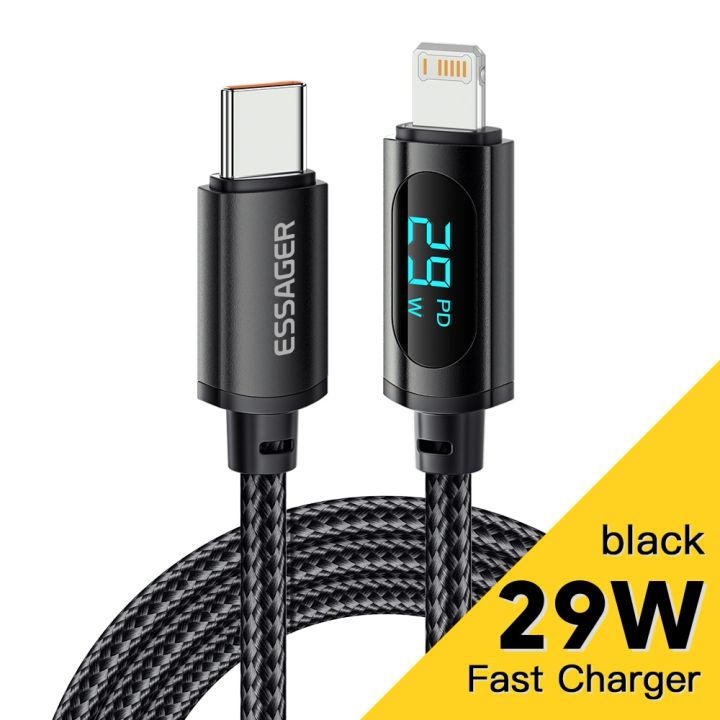 Essager%20USB%20Type%20C%20Cable%20For%20iPhone%2014%2013%2012%2011%20Pro%20Max%20XS%20Xr%20PD%2029W%20Fast%20Charge%20Charger%20Lightning%20Wire%20Cord%20For%20iPad%20Macbook%20-%20Image%206