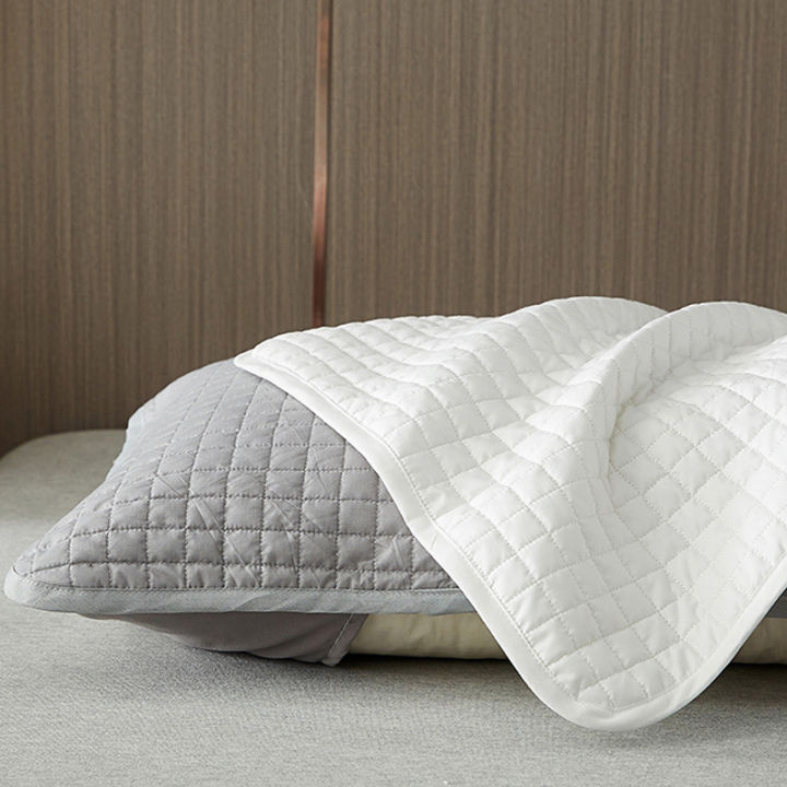 1Pc%20Cotton%20Pillow%20Protector%20Dust%20Mite%20Proof%20Pillow%20Core%20Protection%20Cover%20%20Breathable%20Pillowcase%20-%20Image%202