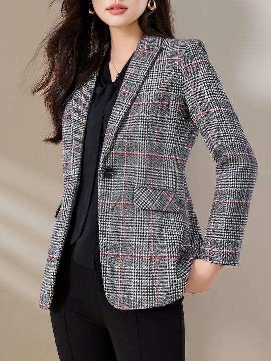 Wool%20Peak%20Lapel%20Tartan%20Single-Button%20Slim-Fit%20Blazer%20-%20Commuter%20Professional%20High-End%20Stylish%20Elegant%20Designed%20Suit%20Jacket%20-%20Image%206