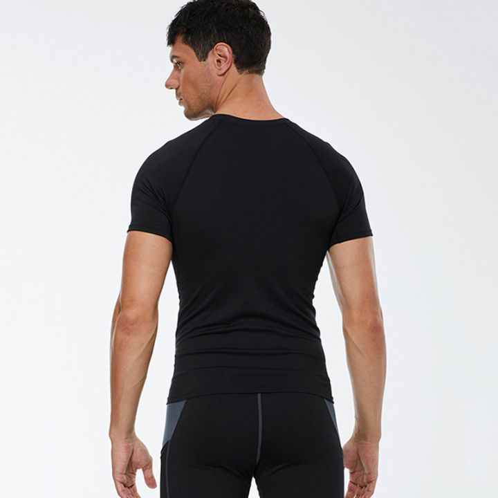 Compression%20T%20Shirt%20Men%20Summer%20Sportswear%20Running%20T-shirt%20Elastic%20Quick%20Dry%20Sport%20Tops%20Tee%20Athletic%20Gym%20Workout%20Shirts%20Men%20-%20Image%205