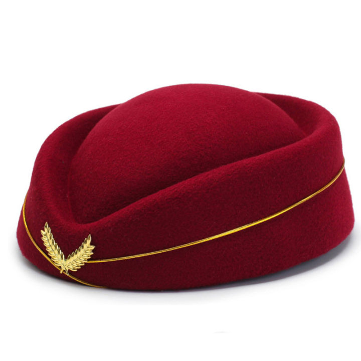 Women's%20Flight%20Attendant%20Clothing%20Accessories%20Flight%20Attendant%20Costume%20Flight%20Attendant%20hat%20Air%20Hostess%20Cosplay%20Business%20Uniform%20-%20Image%202