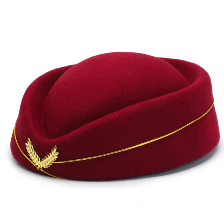 Women's%20Flight%20Attendant%20Clothing%20Accessories%20Flight%20Attendant%20Costume%20Flight%20Attendant%20hat%20Air%20Hostess%20Cosplay%20Business%20Uniform%20-%20Image%202