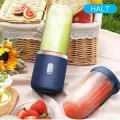 Recargeable Juicer Blender 6 Blades 400ml - Portable Juicer Cup & Smoothie Maker Charging - Water Bottle Portable Fruit Juicer Machine (Double Click Start) By Bee To Door. 
