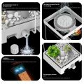 Smart betta dedicated fish tank desktop mini small ecological self-circulating desk aquarium fish tank. 
