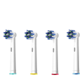 4/8/12/16Pcs Electric Toothbrush Heads Dental Nozzles Deep Clean Replacement Brush Heads for Oral B Cross Action White/Black. 