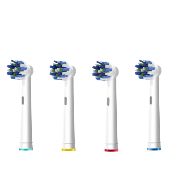 4/8/12/16Pcs%20Electric%20Toothbrush%20Heads%20Dental%20Nozzles%20Deep%20Clean%20Replacement%20Brush%20Heads%20for%20Oral%20B%20Cross%20Action%20White/Black%20-%20Image%207