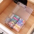 14pcs in 1 Set Beaded Storage Box Nail Art Jewelry Earring Seed Beads Storage Bottle DIY Diamond Painting Rhinestone Craft.