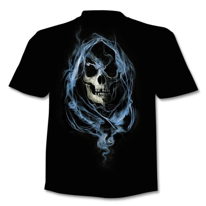 New%20retro%20street%20punk%20motorcycle%20men's%20T-shirt%203D%20shirt%20casual%20fashion%20hip-hop%20horror%20short%20sleeved%20round%20neck%20men's%20clothing%20-%20Image%204