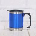 Stainless Steel Travel Mug With Lid (Vacuum Insulated Travel Mug) 400ml. 