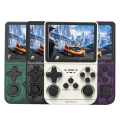 GAMINJA New Open Source Retro Handheld Video Game Console Buit in 64GB Card Emulator for PS1/PSP/DC/N64/SS 3.5 Inch IPS Screen. 