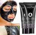 Sadoer  Deep Cleansing Black Mask Bamboo Charcoal Blackhead Remover Face Mask Skin Care Peal-off Nose Mask. 