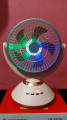 Jy Super JY-2570 Professional 6 Battery Rechargeable Portable Table Fan.